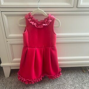 Pink Ruffle Dress